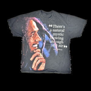 Vintage Single Stitch Bob Marley "Natural Mystic" Graphic Band T-Shirt